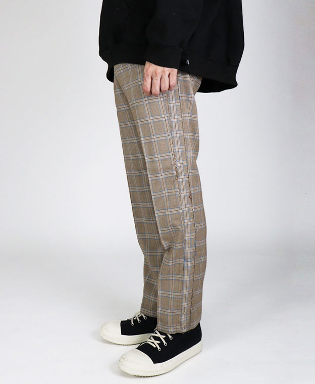 Sideline Pants(Checked Beige)